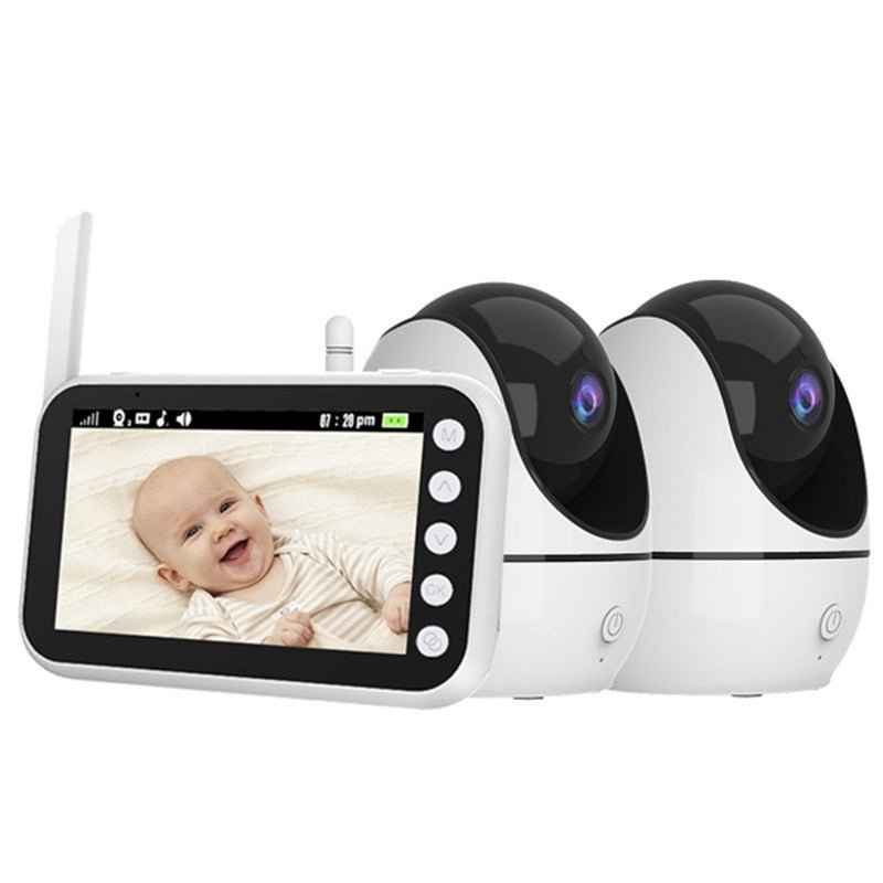 Rotating Baby Monitor Camera with Night Vision