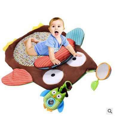 Owl Print Crawling Play Mat for Babies