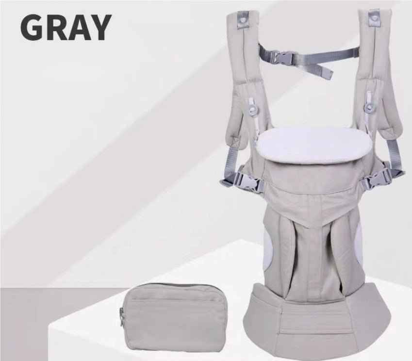 Baby Carrier with Ergonomic Hip Seat