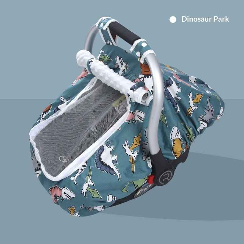 Baby Car Seat Canopy Cover with Mosquito Net