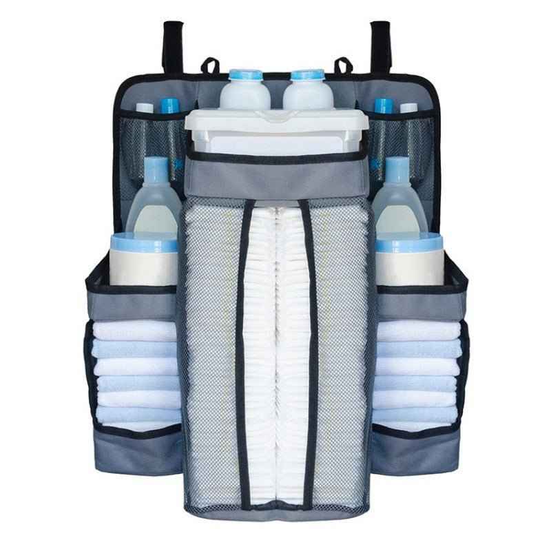 Baby Diaper Organizer for Crib & Nursery