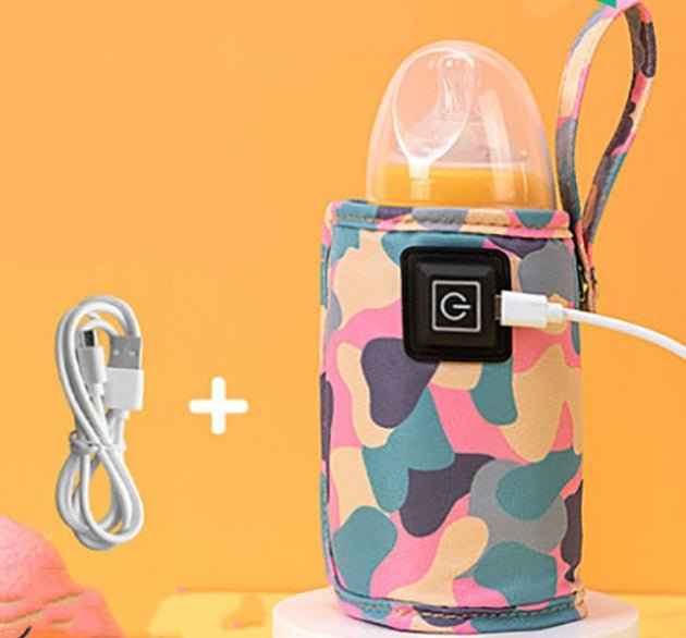 Compact Outdoor Milk Bottle Warmer for Kids