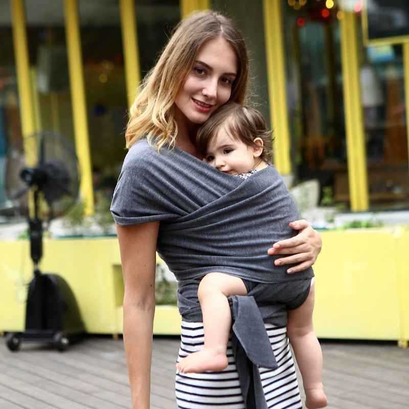 Solid Color Baby Sling Carrier
