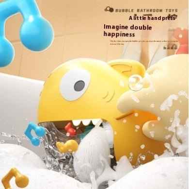 Bubble Machine Bath Toy with Music for Babies