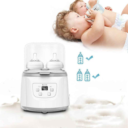 Double Bottle Warmer &amp; Milk Sterilizer
