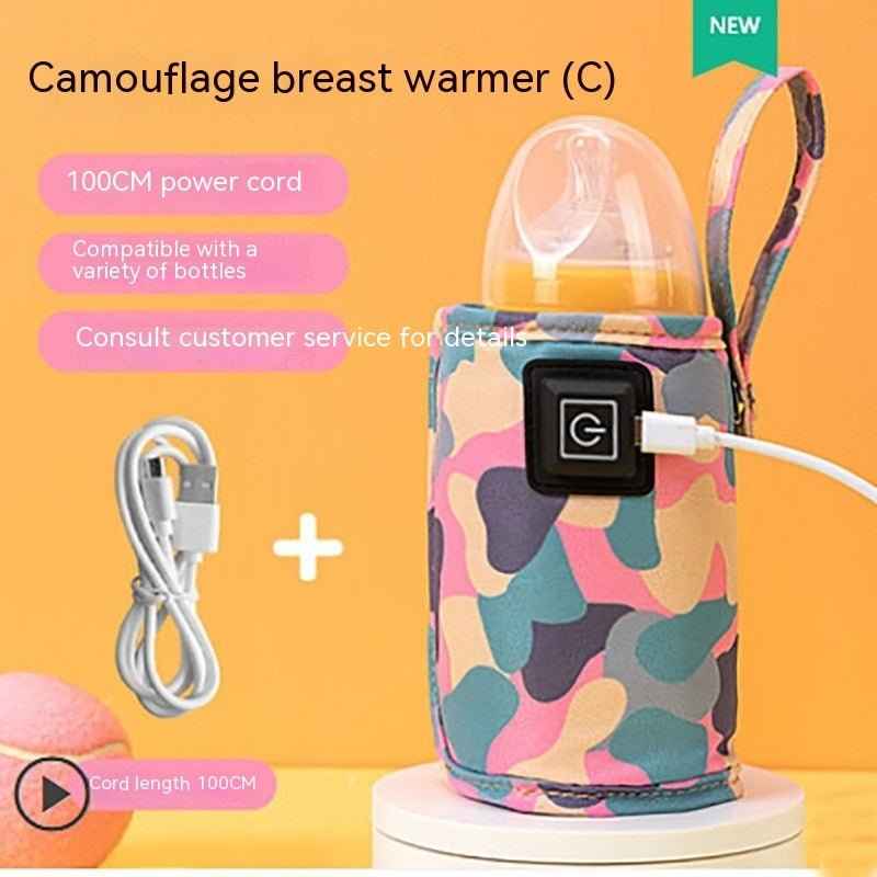 Compact Outdoor Milk Bottle Warmer for Kids