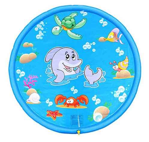 Water Spray Splash Pad Play Mat for Kids
