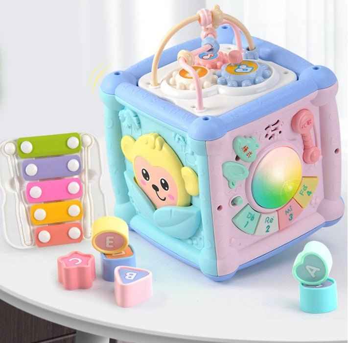 Multi-Activity Cube Toy with Music