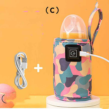 Compact Outdoor Milk Bottle Warmer for Kids