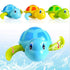 Wind-Up Tortoise Bath Toy for Babies
