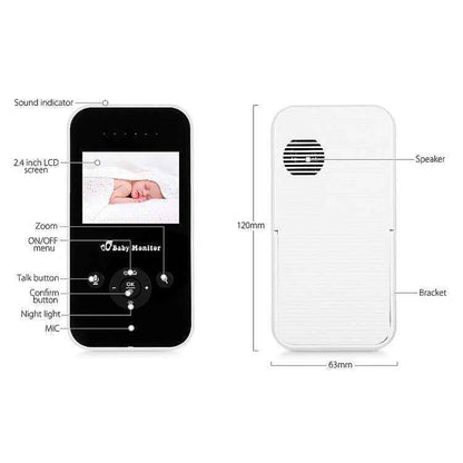 Baby Sleep Monitor with Two-Way Intercom