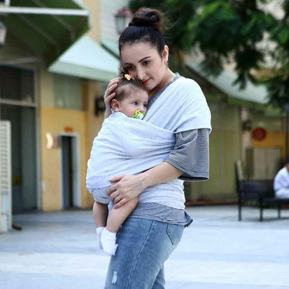 Solid Color Baby Sling Carrier