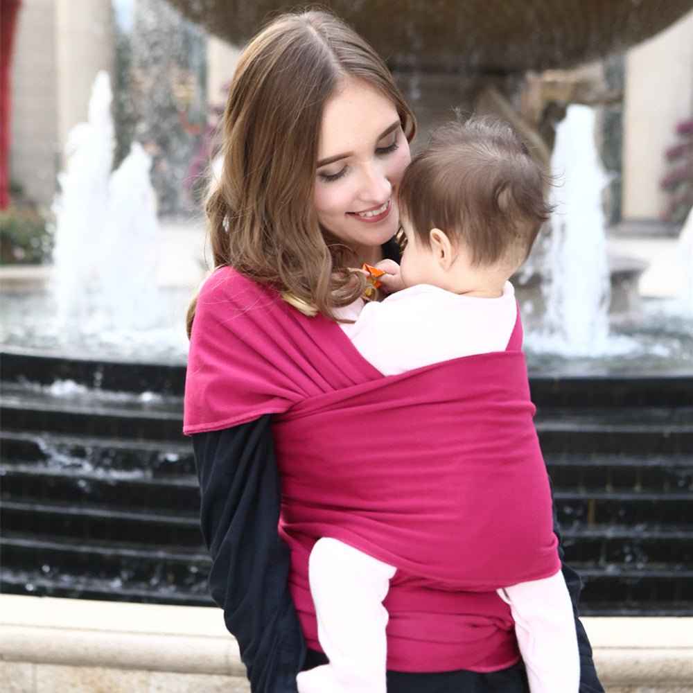 Solid Color Baby Sling Carrier