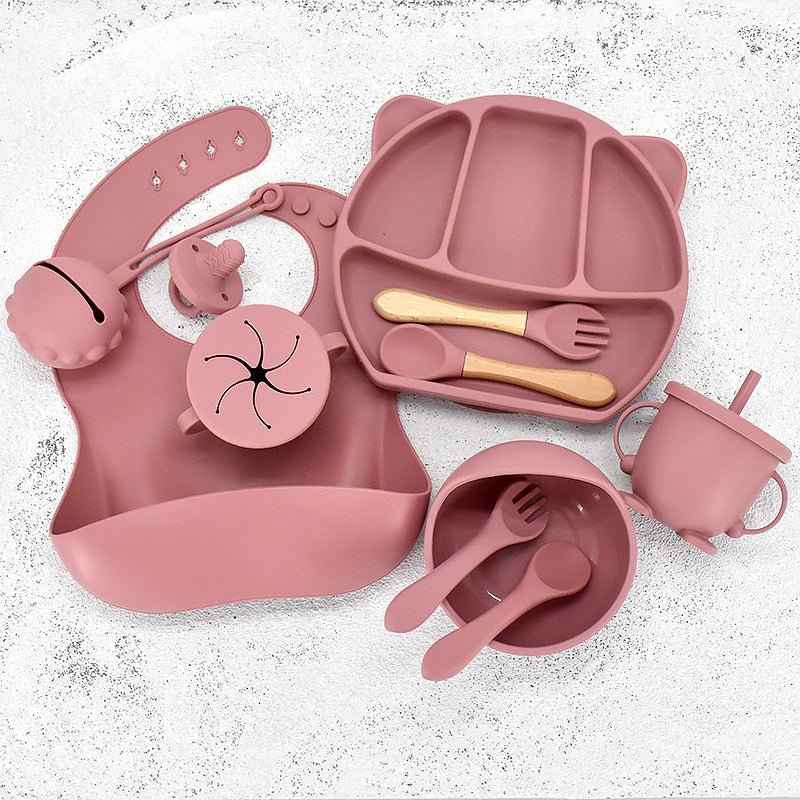 Silicone Divided Dinner Plate for Infants