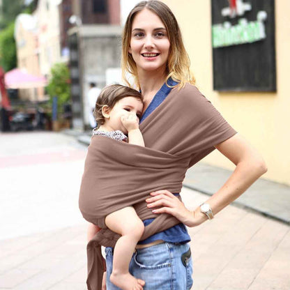 Solid Color Baby Sling Carrier