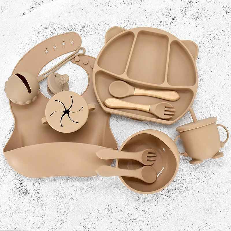 Silicone Divided Dinner Plate for Infants