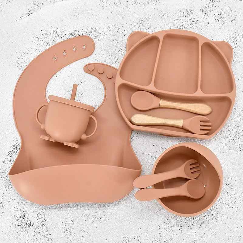 Silicone Divided Dinner Plate for Infants