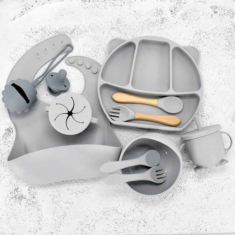 Silicone Divided Dinner Plate for Infants