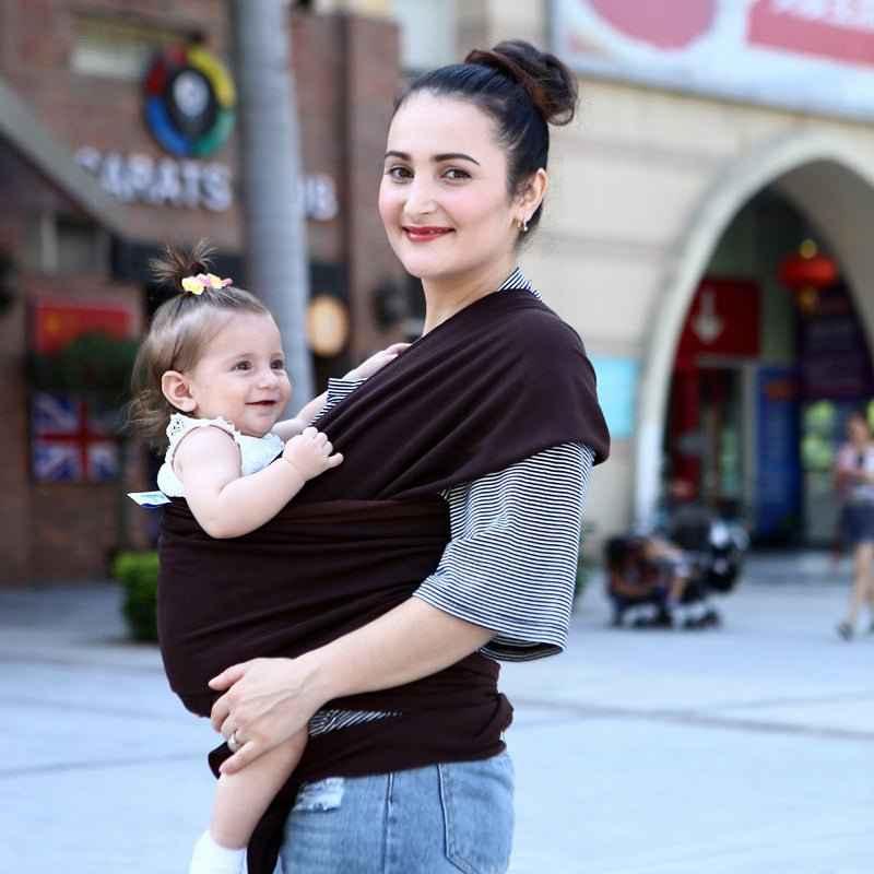 Solid Color Baby Sling Carrier