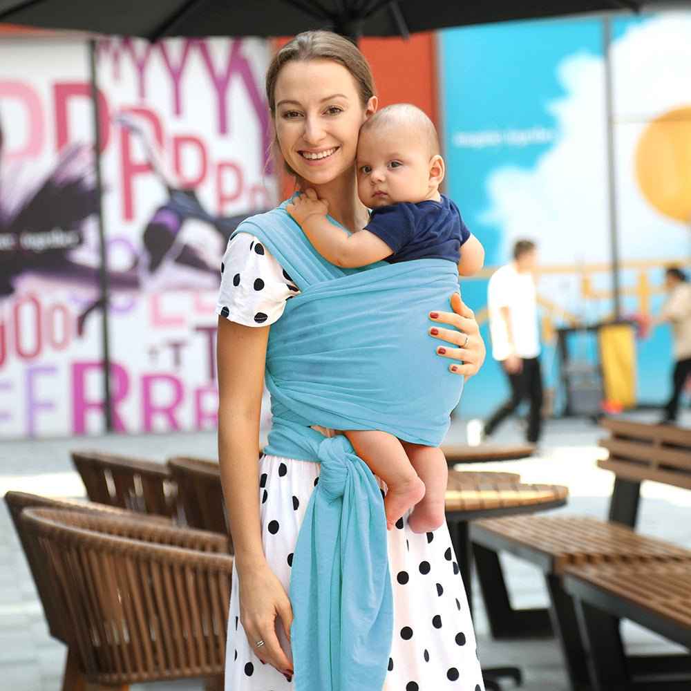Solid Color Baby Sling Carrier