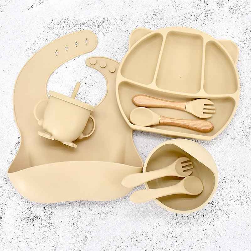 Silicone Divided Dinner Plate for Infants