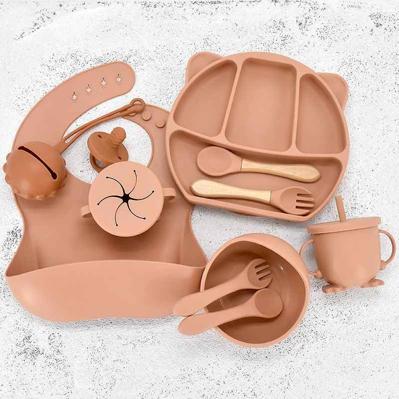 Silicone Divided Dinner Plate for Infants