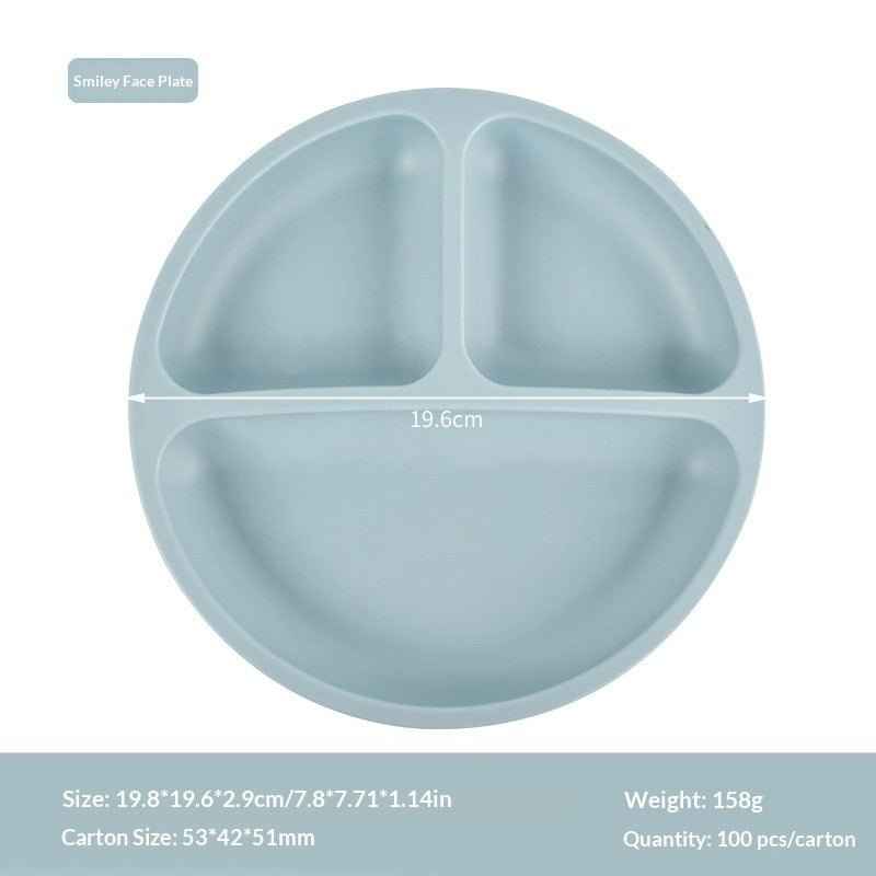 Silicone Divided Feeding Tray for Babies