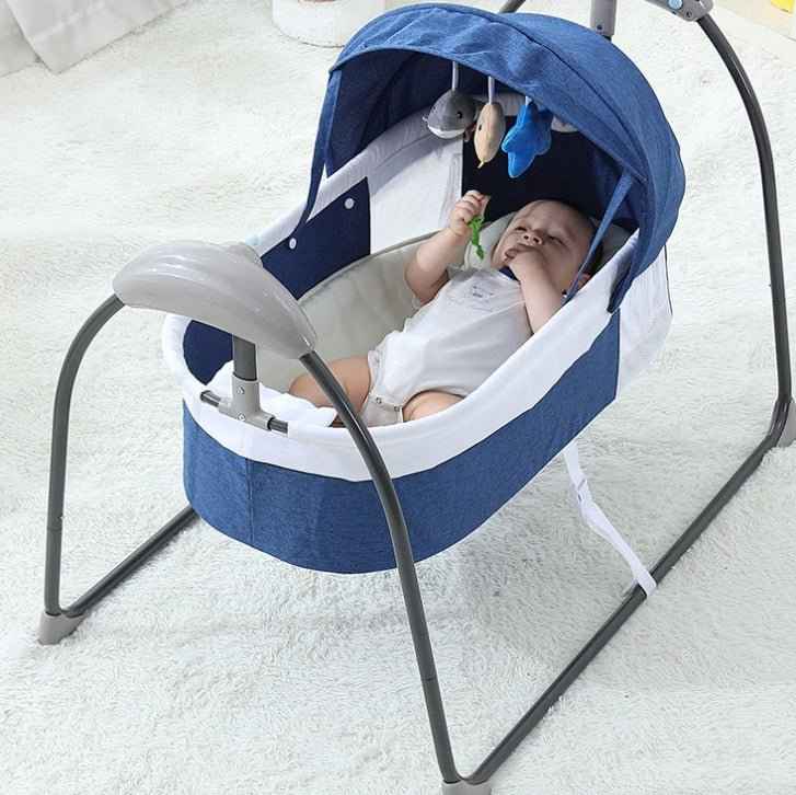 Electric Rocking Baby Bassinet Bed