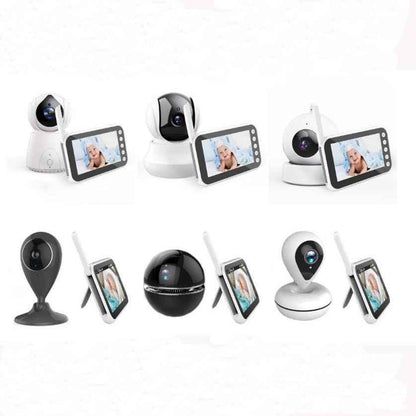 Rotating Baby Monitor Camera with Night Vision