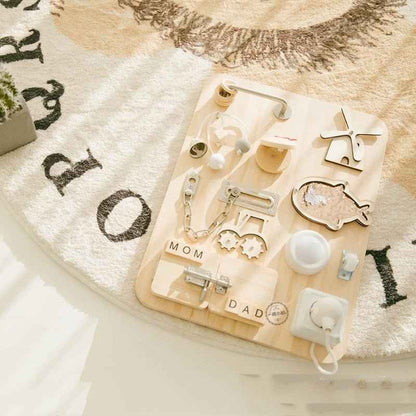 DIY Sensory Learning Blocks for Babies | Wooden Toy Set
