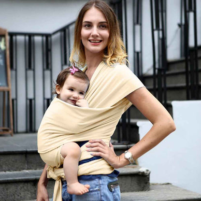 Solid Color Baby Sling Carrier