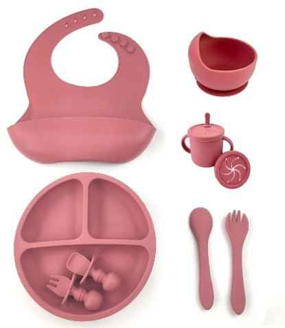 Silicone Suction Feeding Bowl Set