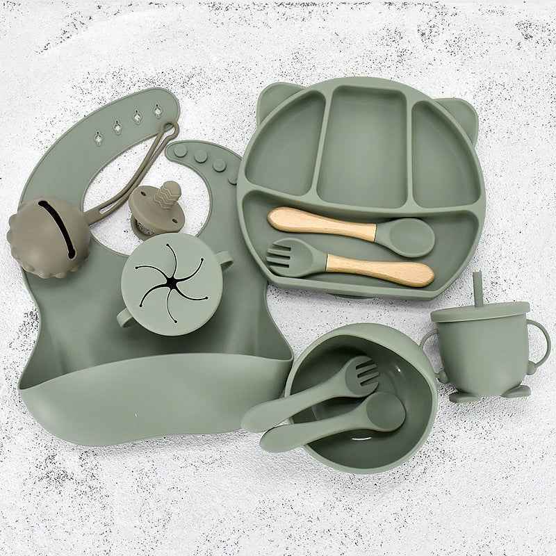 Silicone Divided Dinner Plate for Infants