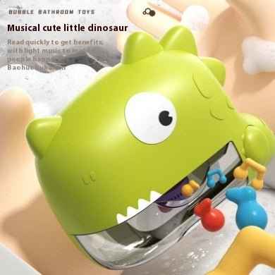 Bubble Machine Bath Toy with Music for Babies