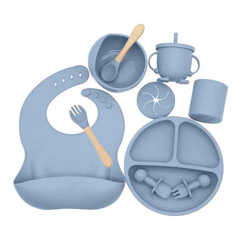 Silicone Baby Weaning Feeding Set