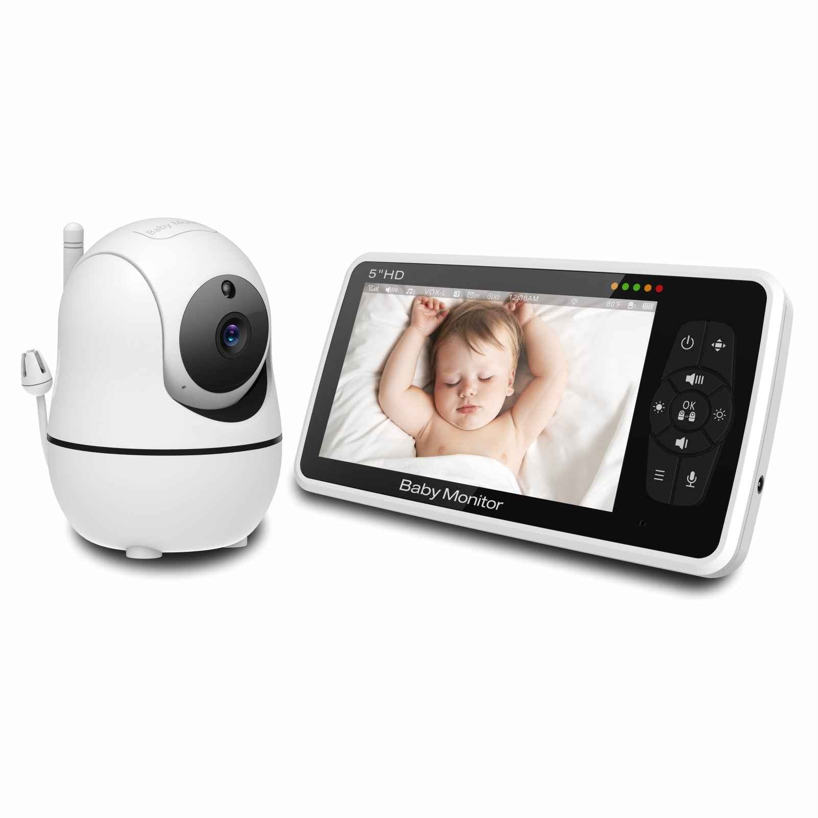 5 Inch Color Screen Baby Monitor