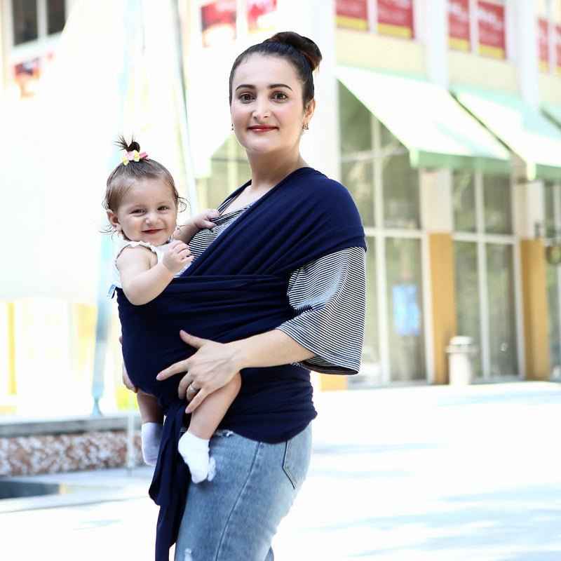 Solid Color Baby Sling Carrier