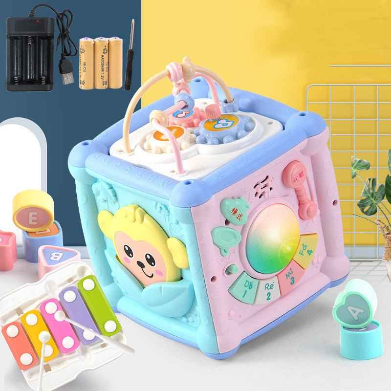 Multi-Activity Cube Toy with Music