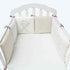 Cotton Padded Crib Bumper Bed Set