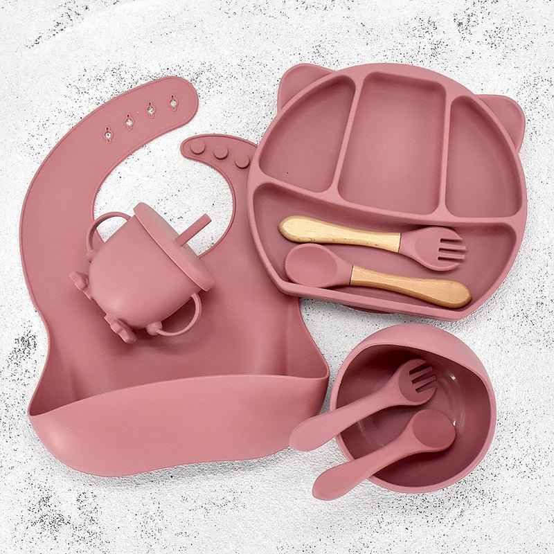 Silicone Divided Dinner Plate for Infants
