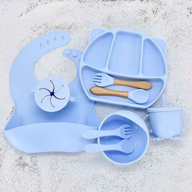 Silicone Divided Dinner Plate for Infants