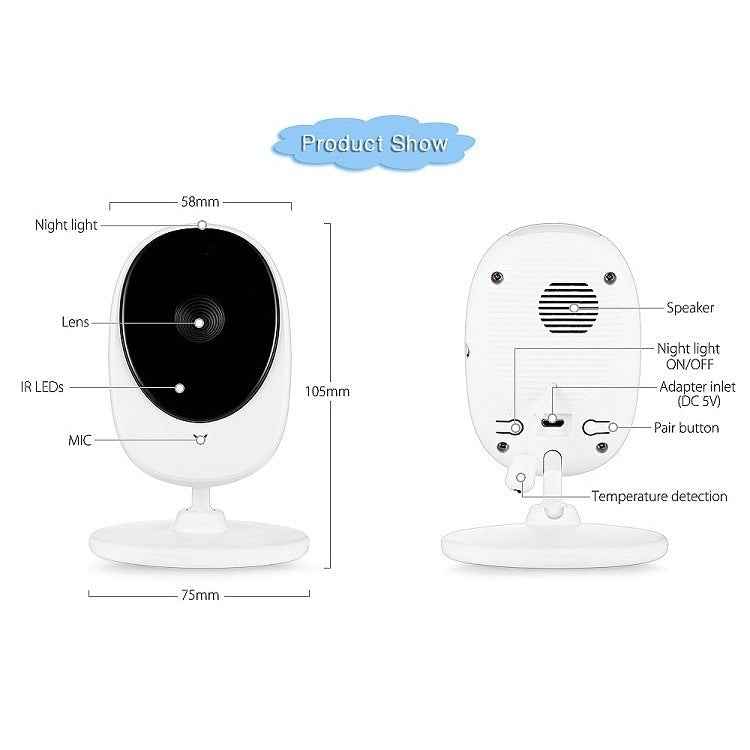 Baby Sleep Monitor with Two-Way Intercom