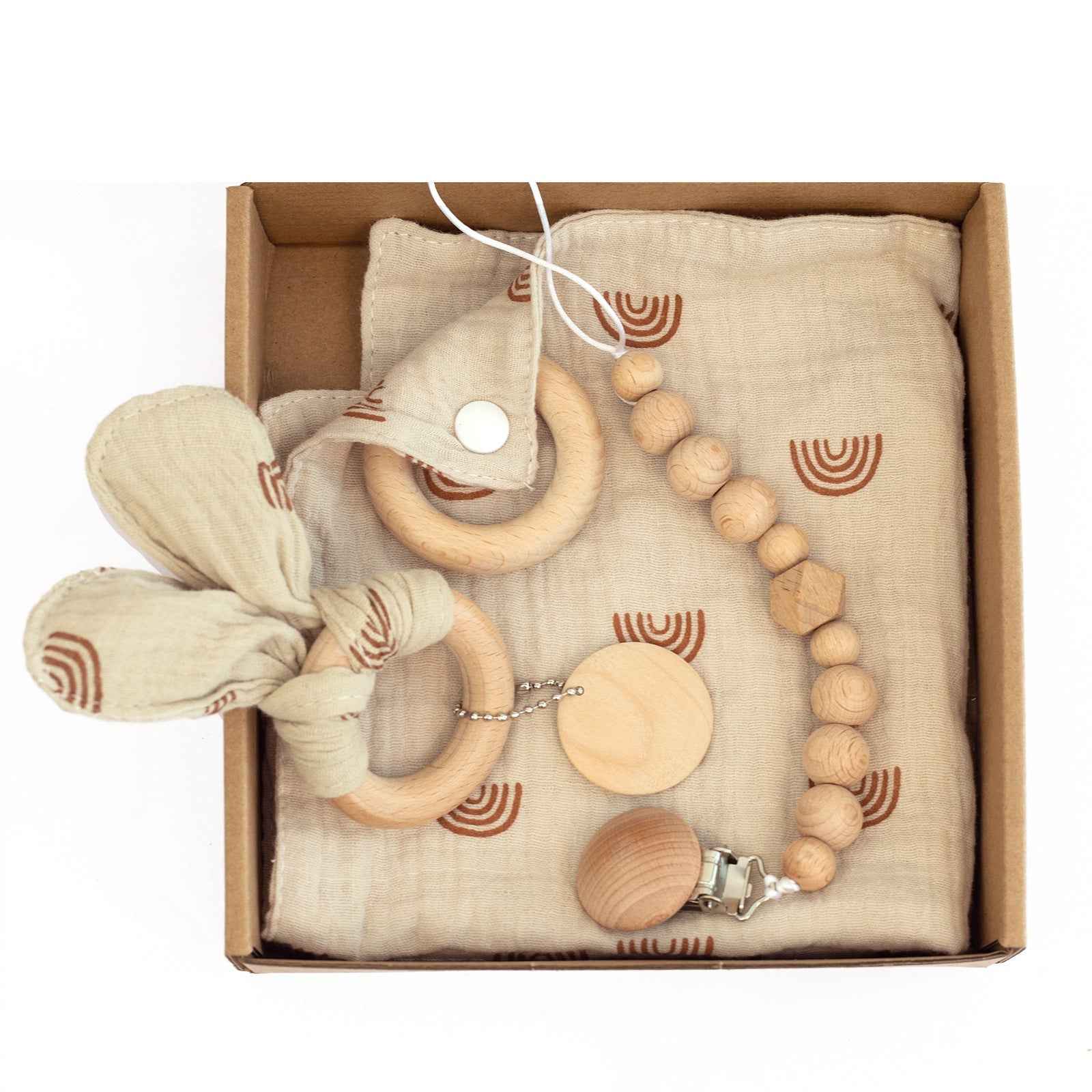 Silicone Teether Gift Set for Babies