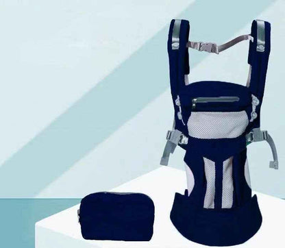 Baby Carrier with Ergonomic Hip Seat