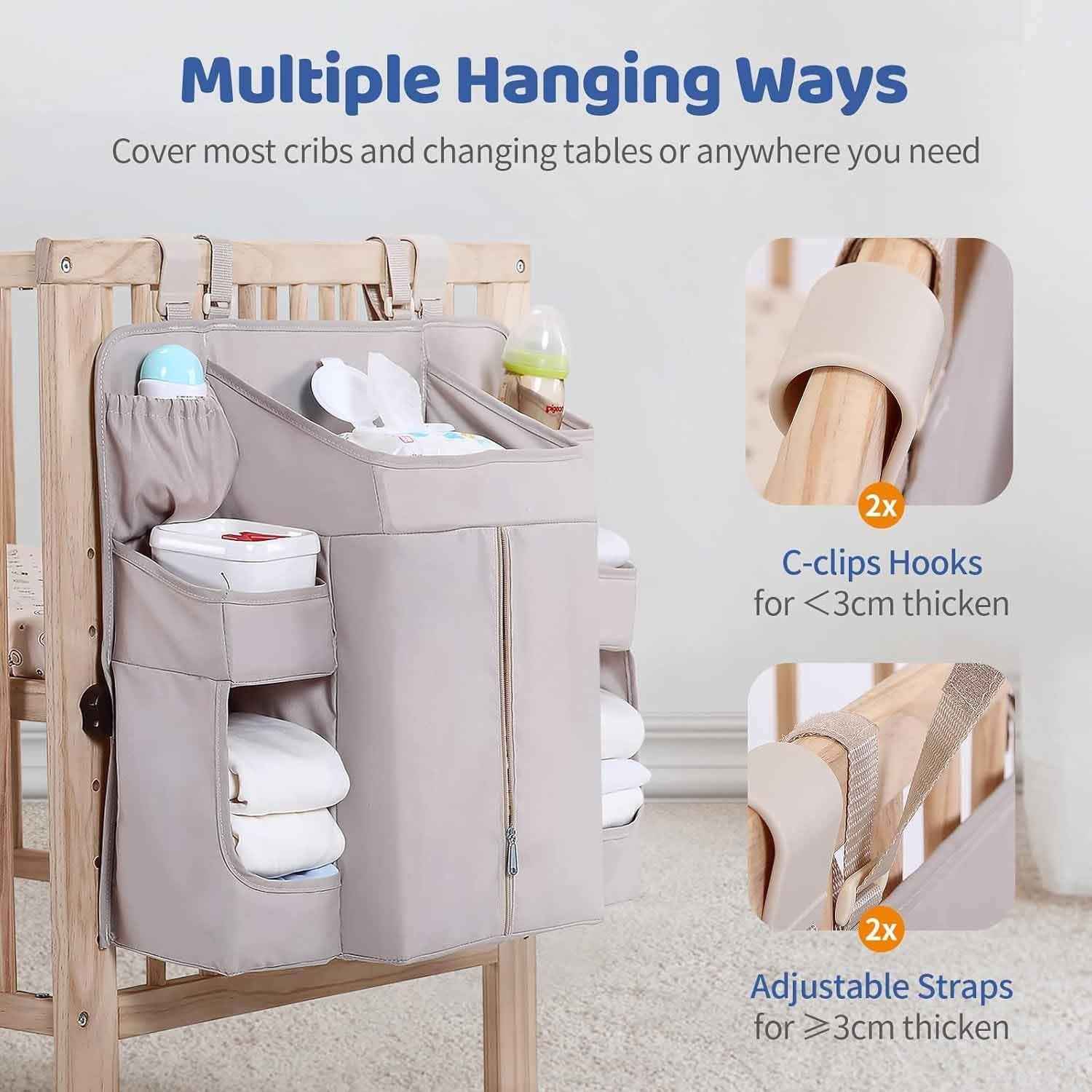 Hanging Nursery Storage Rack for Diapers