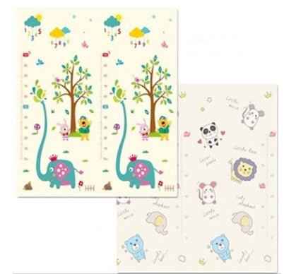 Foldable Foam Play Mat with Cartoon Print