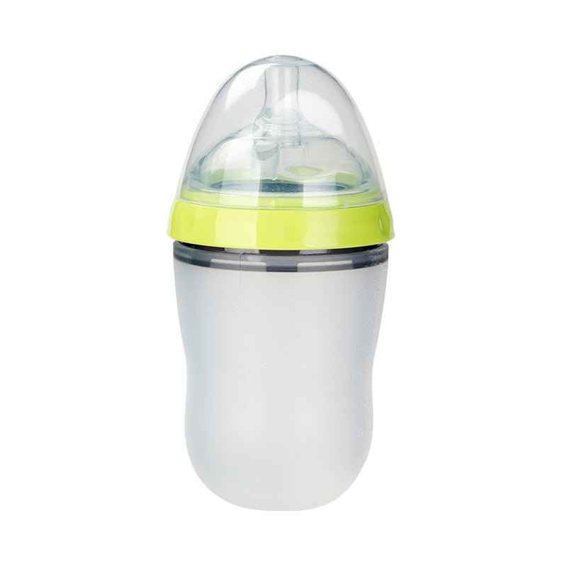 Soft Silicone Baby Bottle for Breast Milk