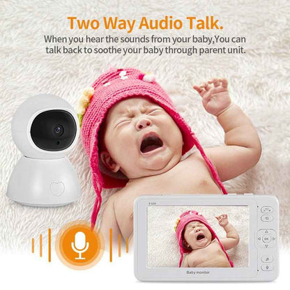 5 Inch Split-Screen Baby Monitor