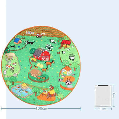 Animal Activity Play Blanket for Babies