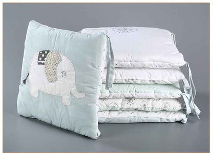 Elephant Print Crib Bedding Set